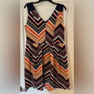 Knee length sleeveless dress